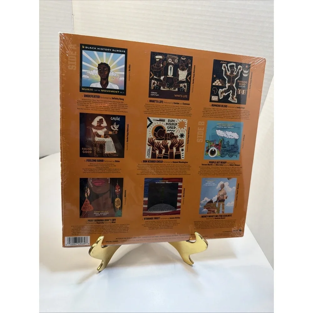 Undefeated / Music For the Movement (Target Exclusive Bone Color LP Vinyl) NEW - Picture 9 of 10